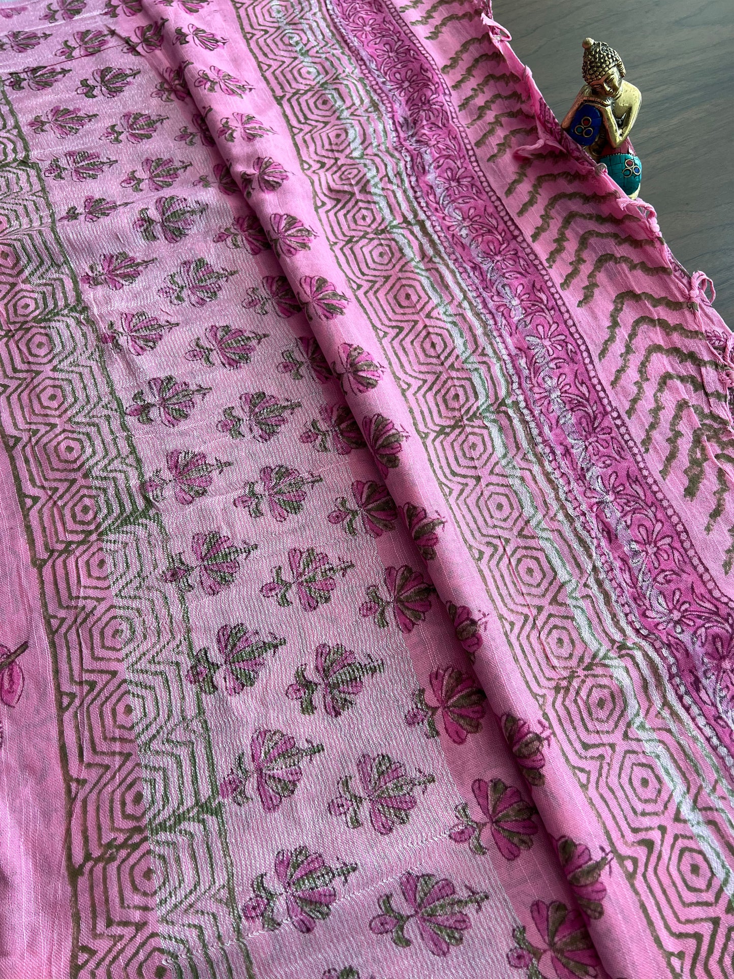 Pink Women Saree