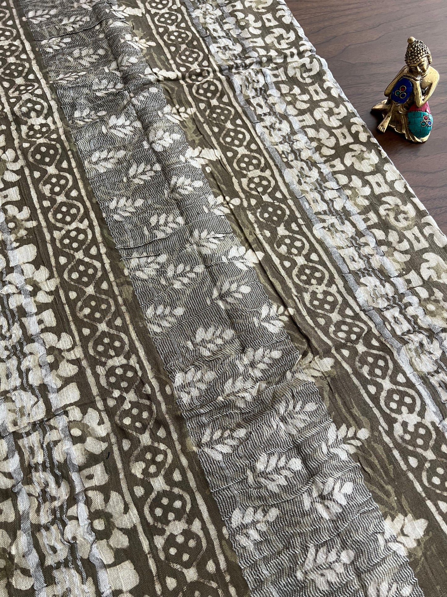 Green Women Saree