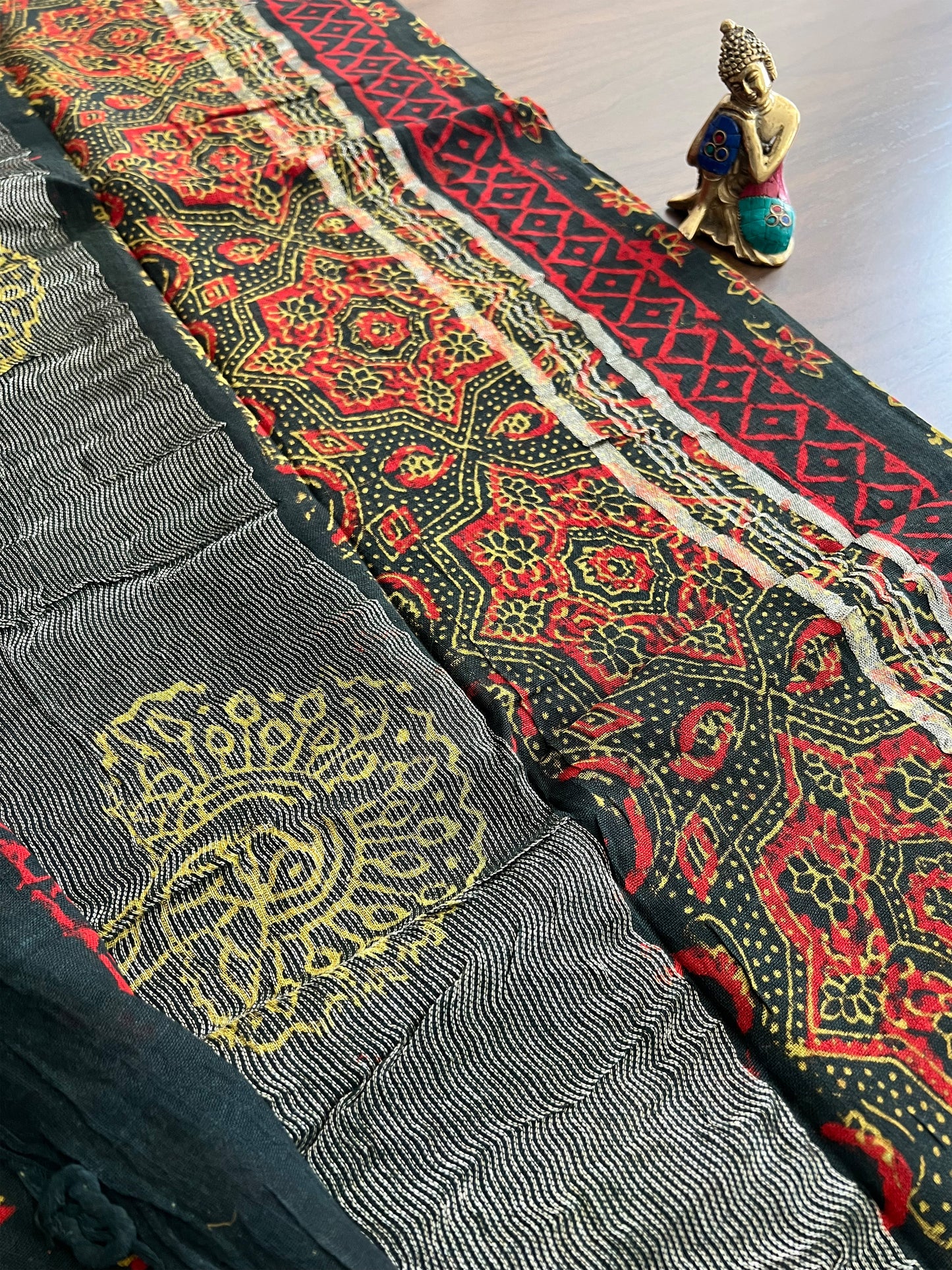 Dark Green Women Saree
