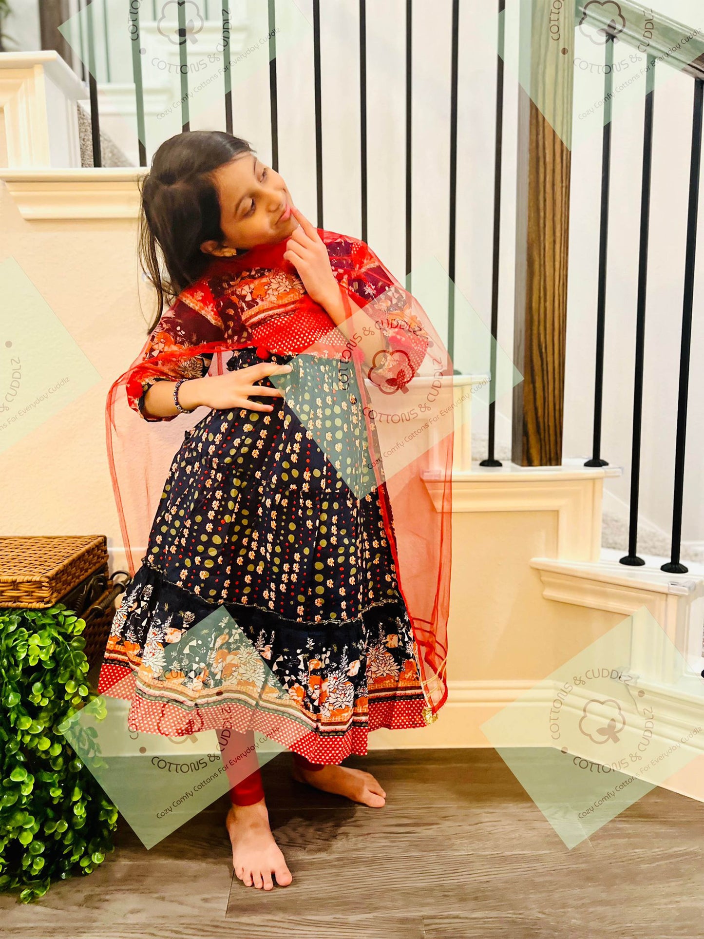 Black Girls Ethnic Wear
