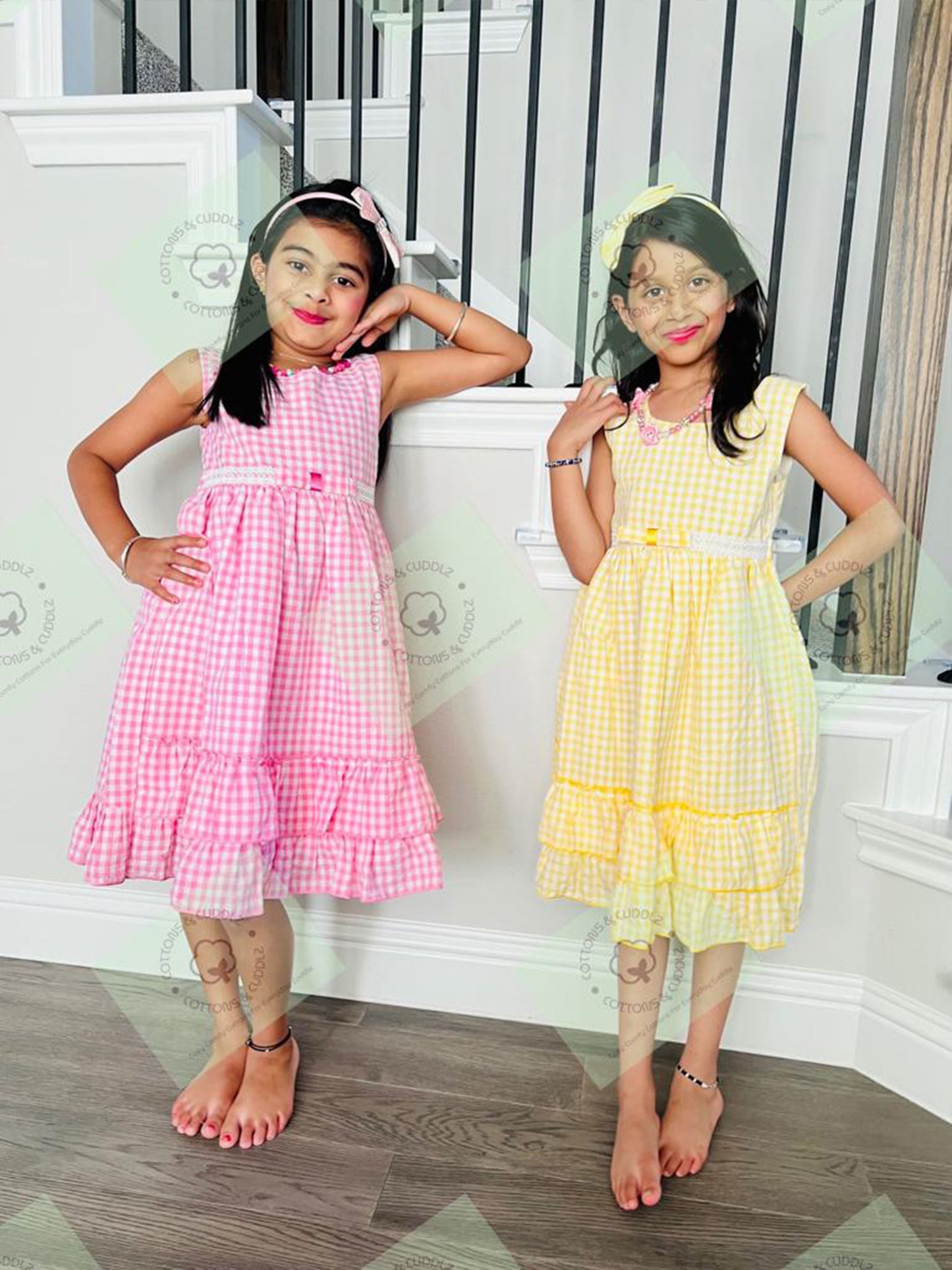 Yellow Barbie Gown