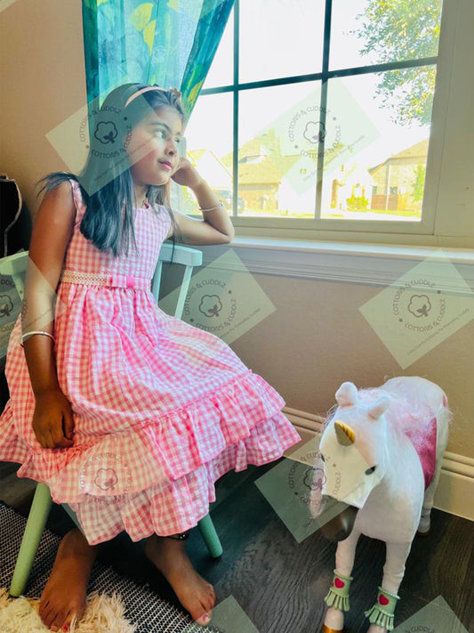 Pink Barbie Gown