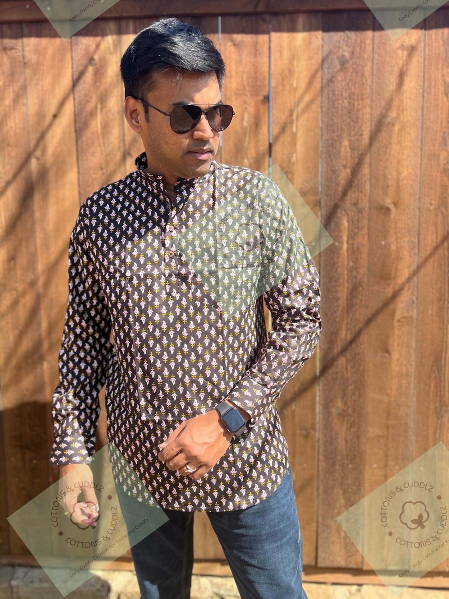 Brown Men's Shirt