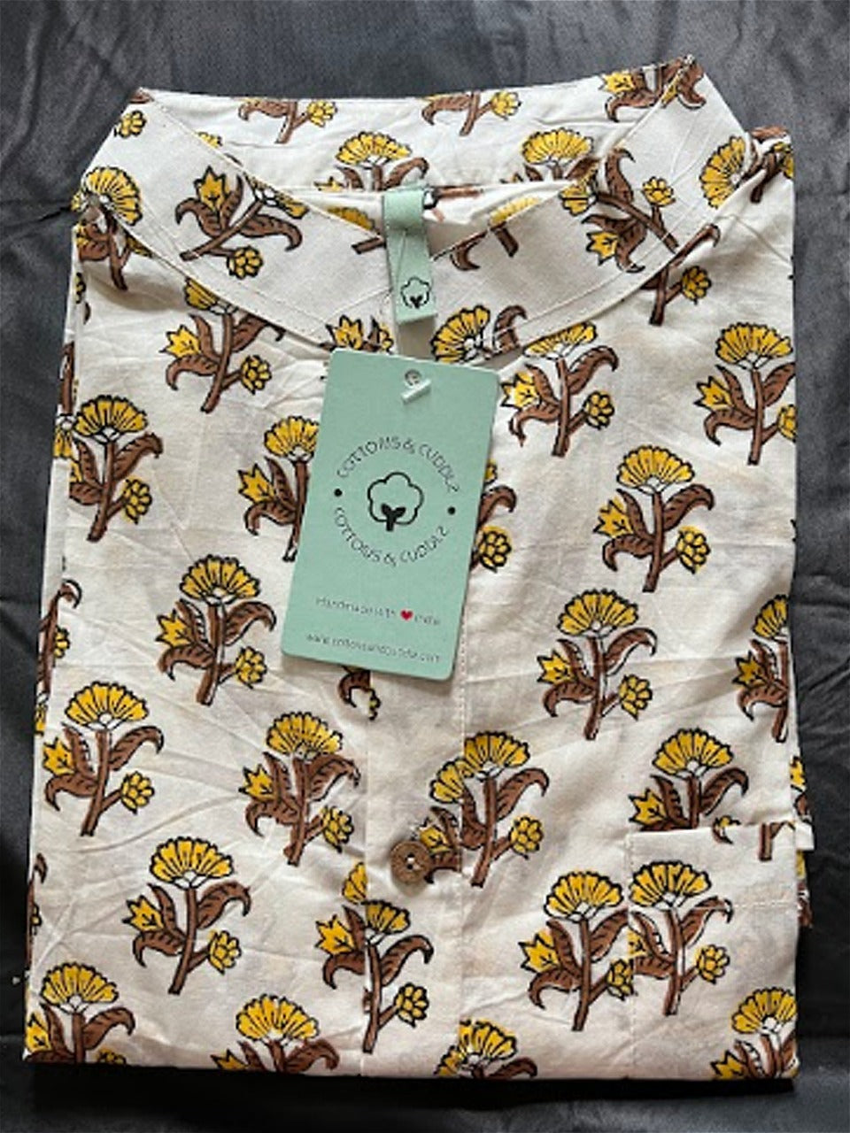 Beige Men Shirt