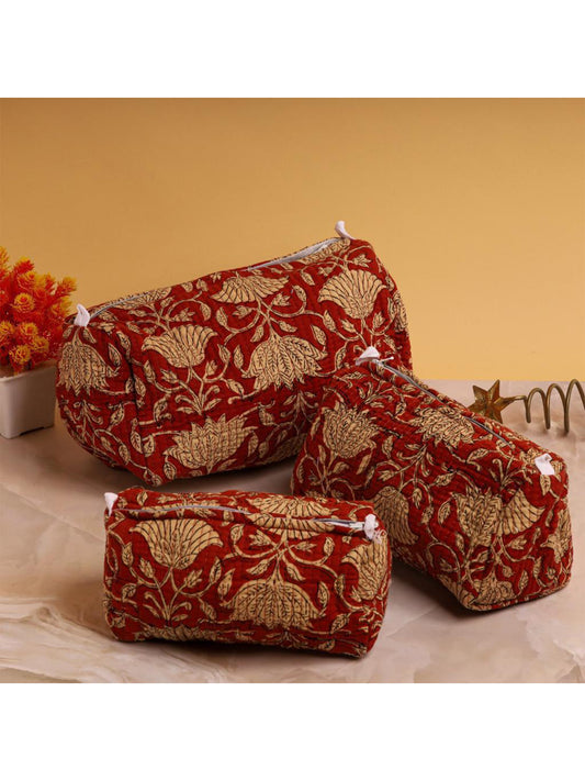 Maroon Vanity Bag